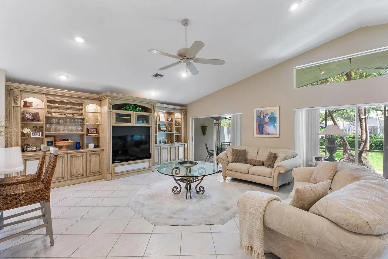 Great Room with built in unit