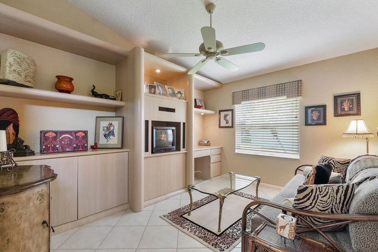 Den/Office with built in unit