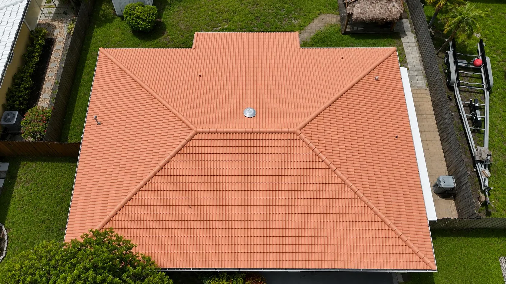 Aerial Roof View