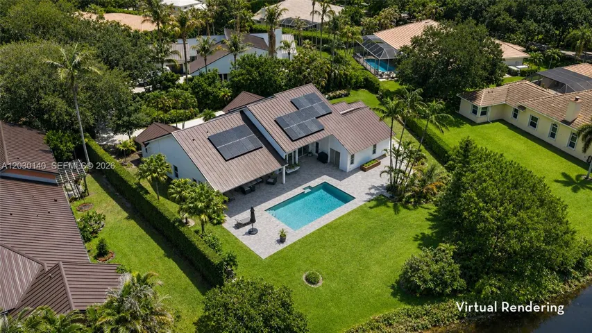 Aerial Rear View - Virtual Rendering