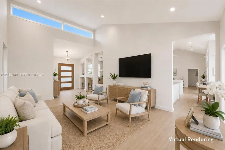 Living Room - Virtual Rendering
