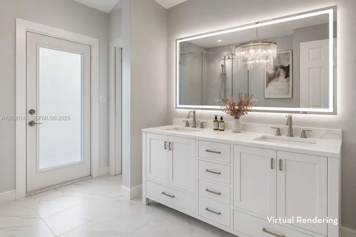 Guest Bath - Virtual Rendering