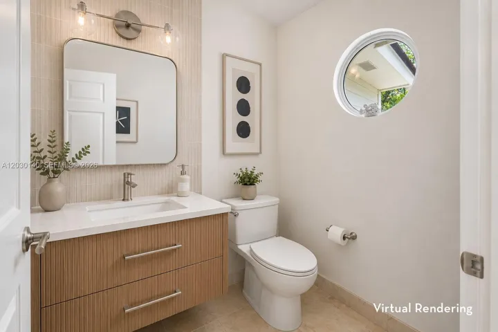 Powder Room - Virtual Rendering