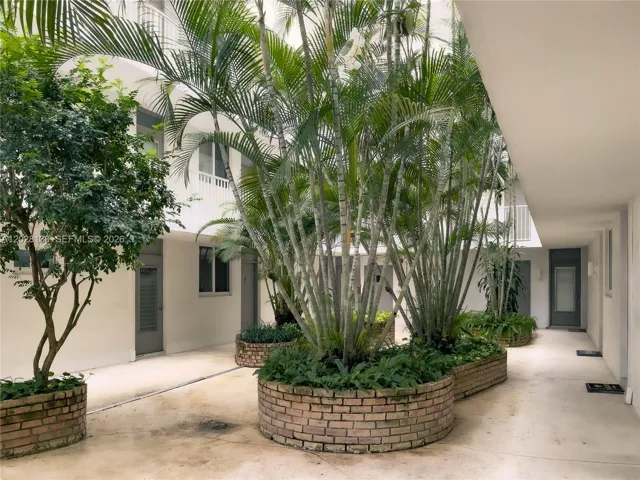Apartment is located on the atrium level.