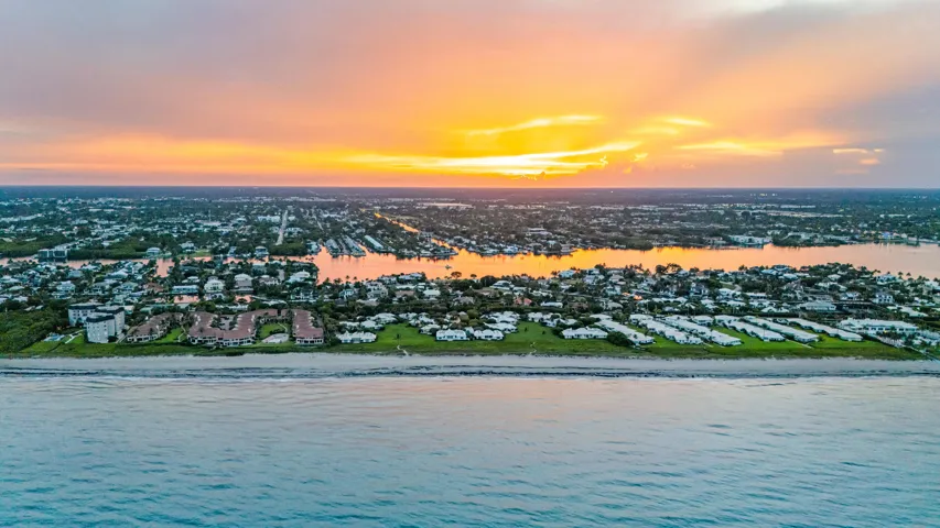 boy stock - boynton beach sunset