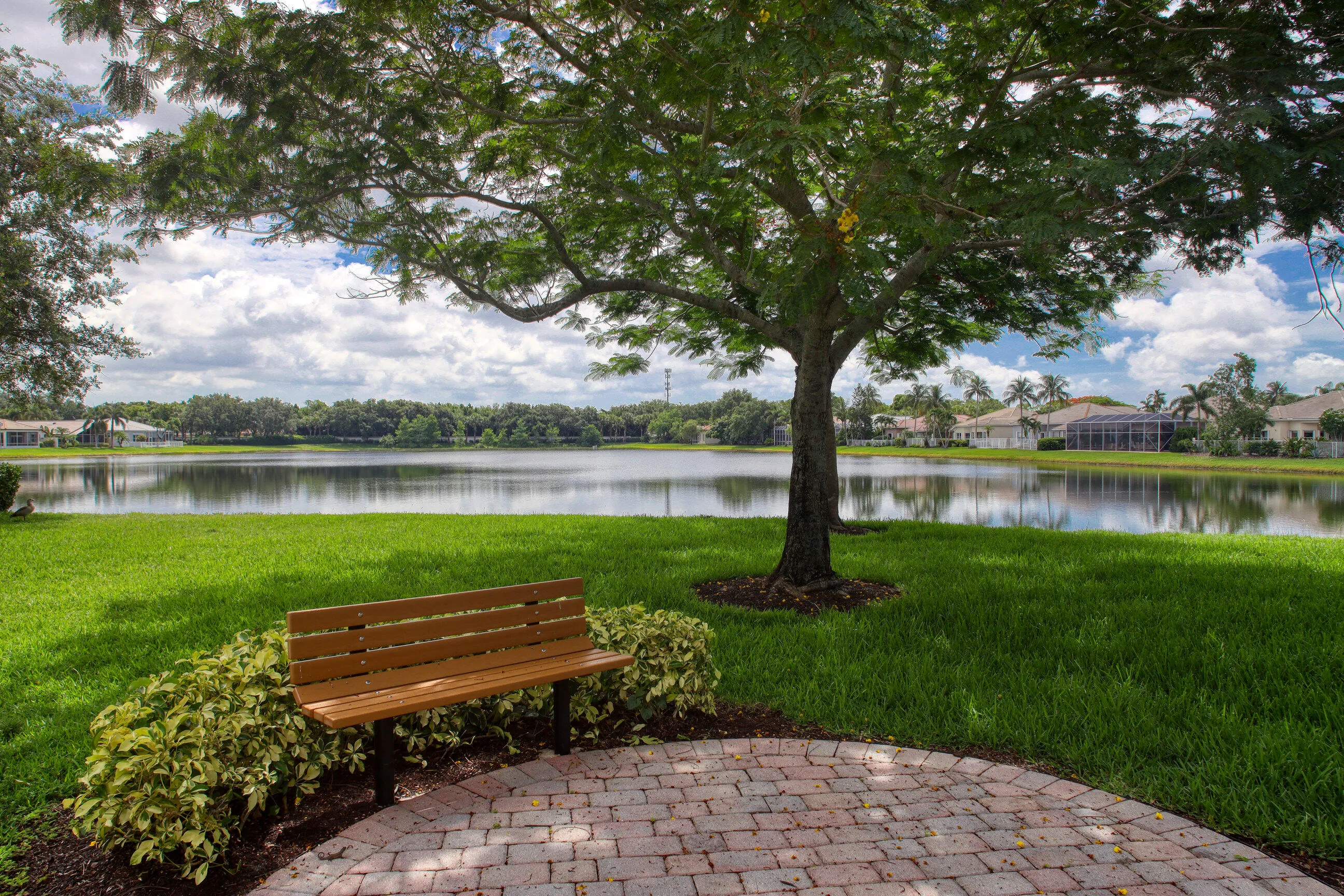 Bellaggio 55+ active adult community with resort style amenities, lake views, clubhouse, pools, tennis, pickleball and fitness center.