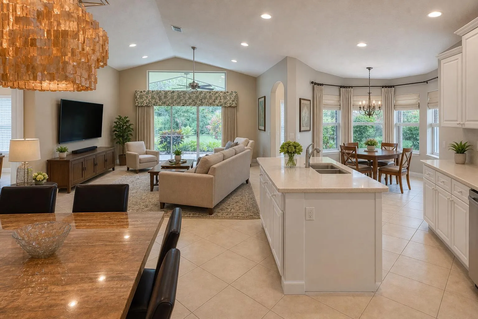 Virtually Staged. Guard gated Bellaggio community in Boynton Beach offering indoor and outdoor pools, restaurant, ballroom, library and social activities.