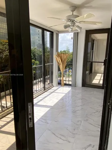 Enclosed balcony