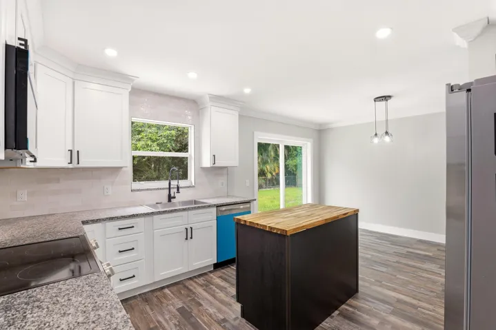 Kitchen Overlooking Dining Area