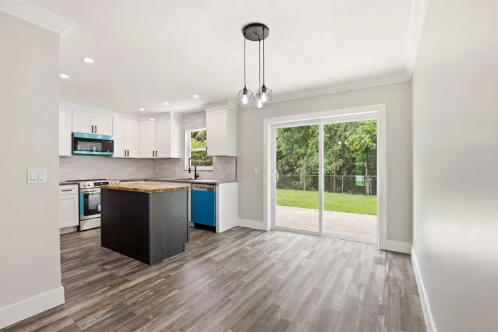 Open Living & Dining Area