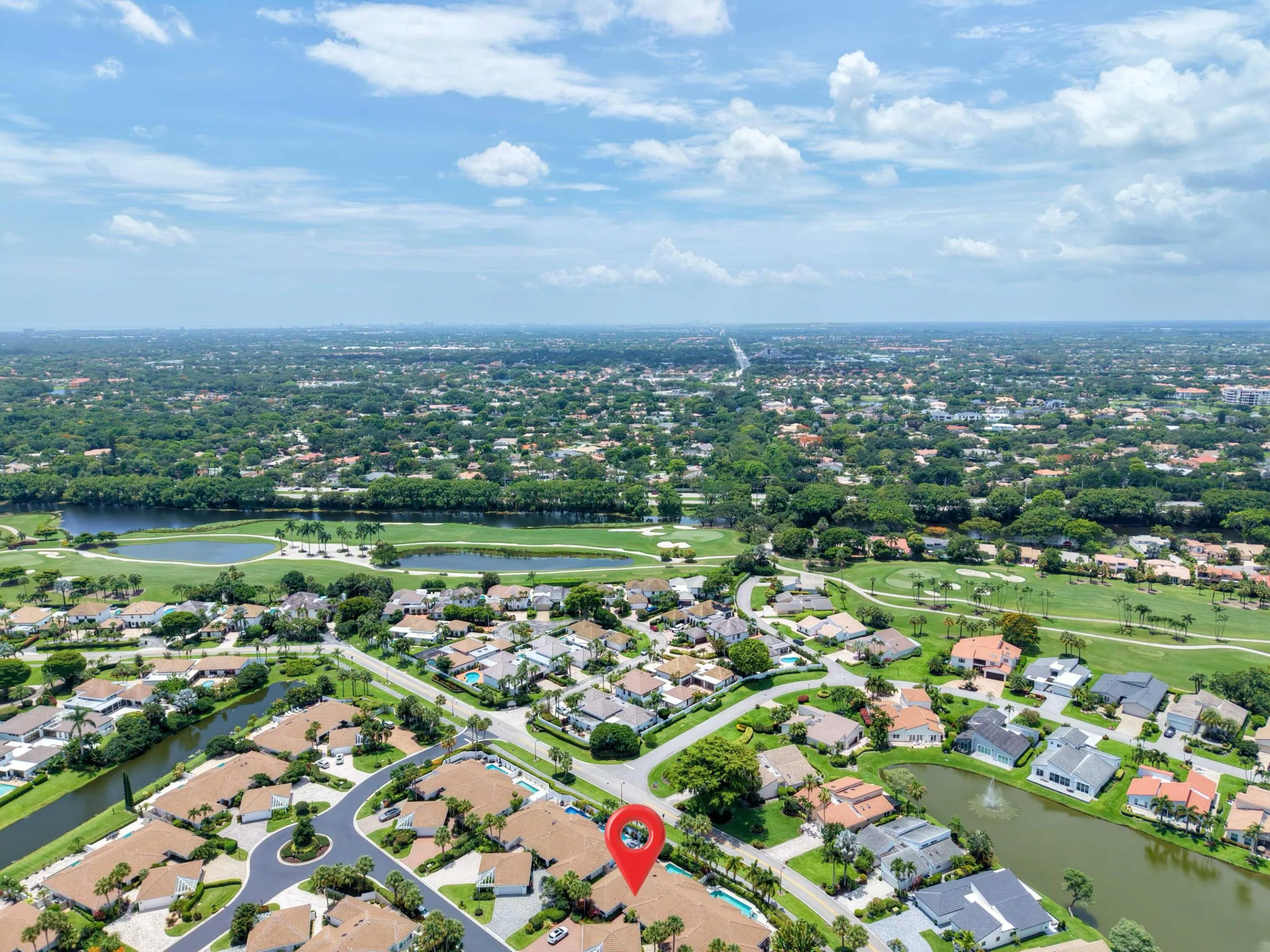 Panoramic to South