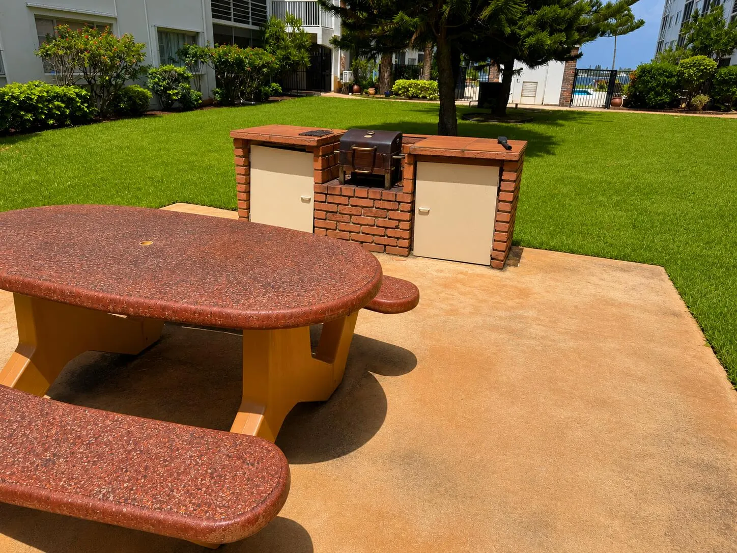 BBQ area