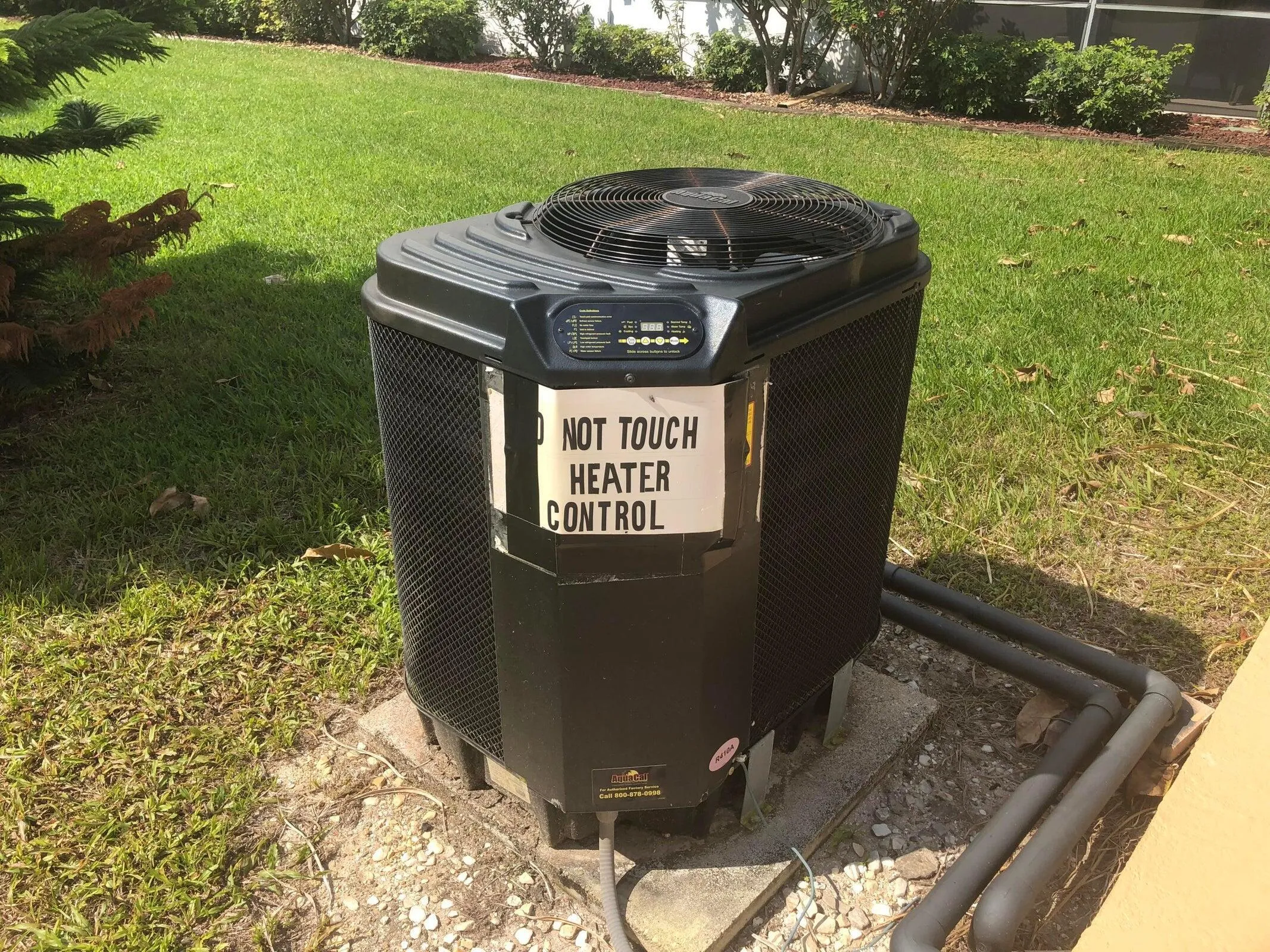 Heater for swimming pool