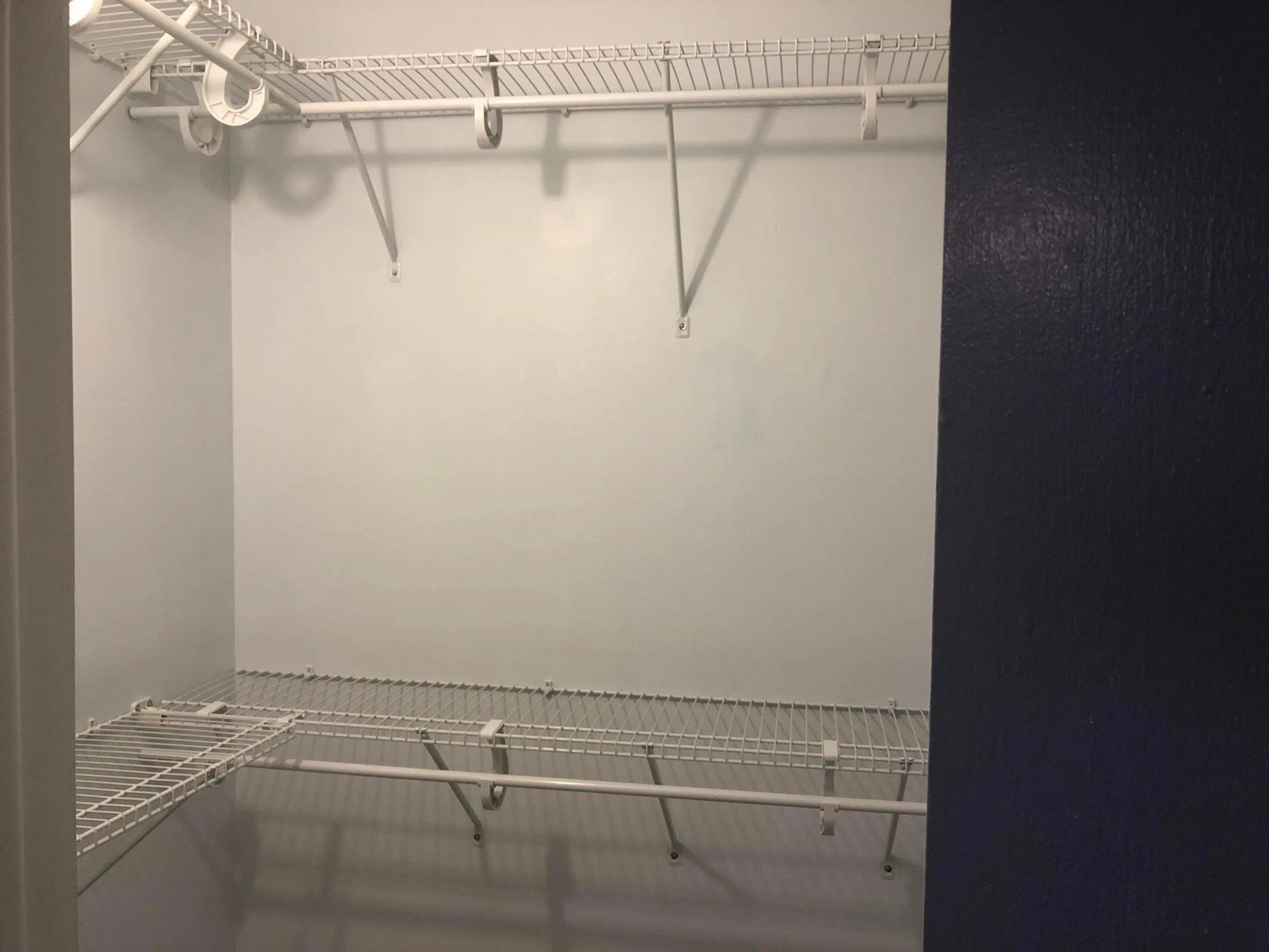 Hall closet