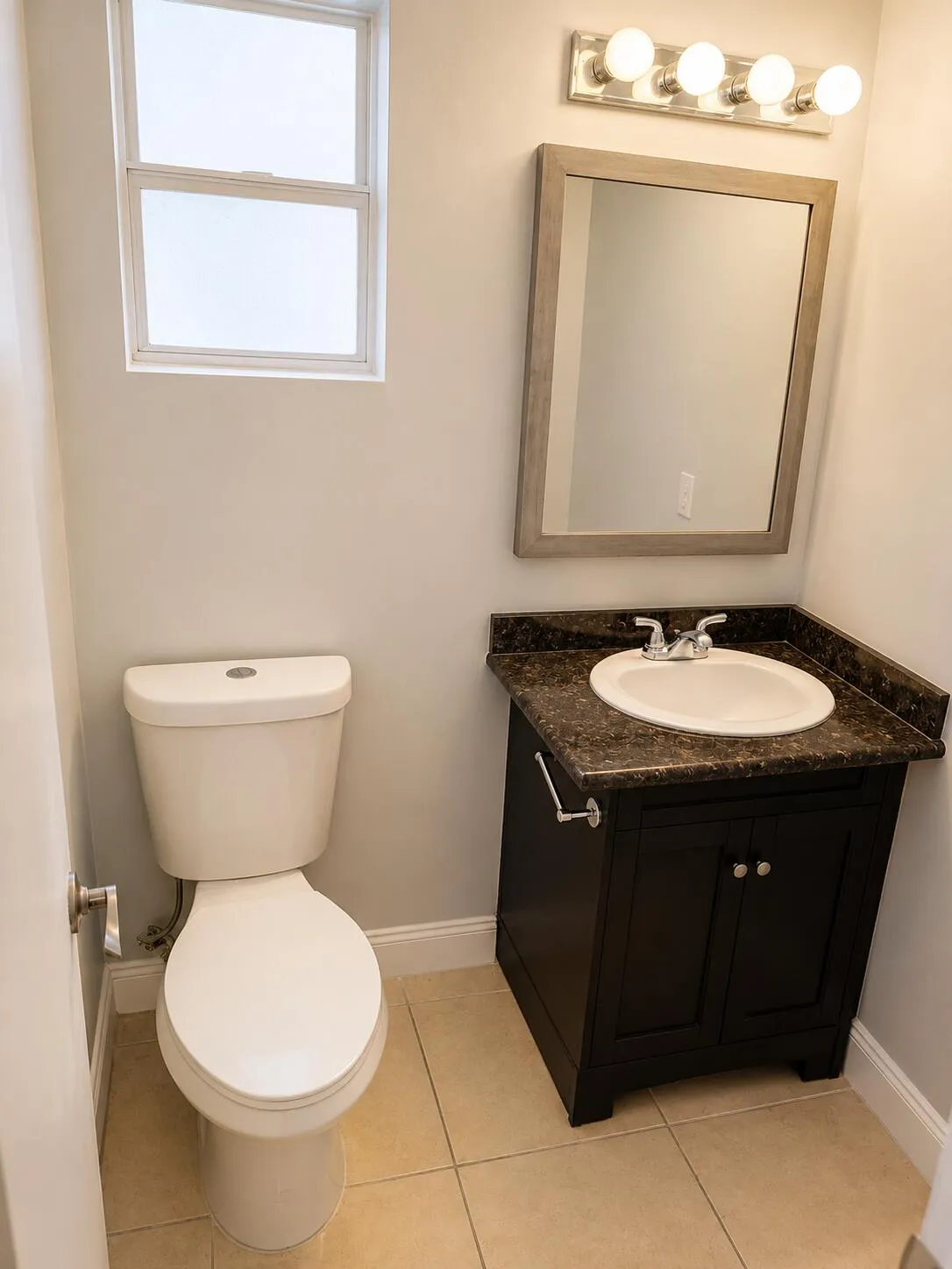 Guest half bathroom