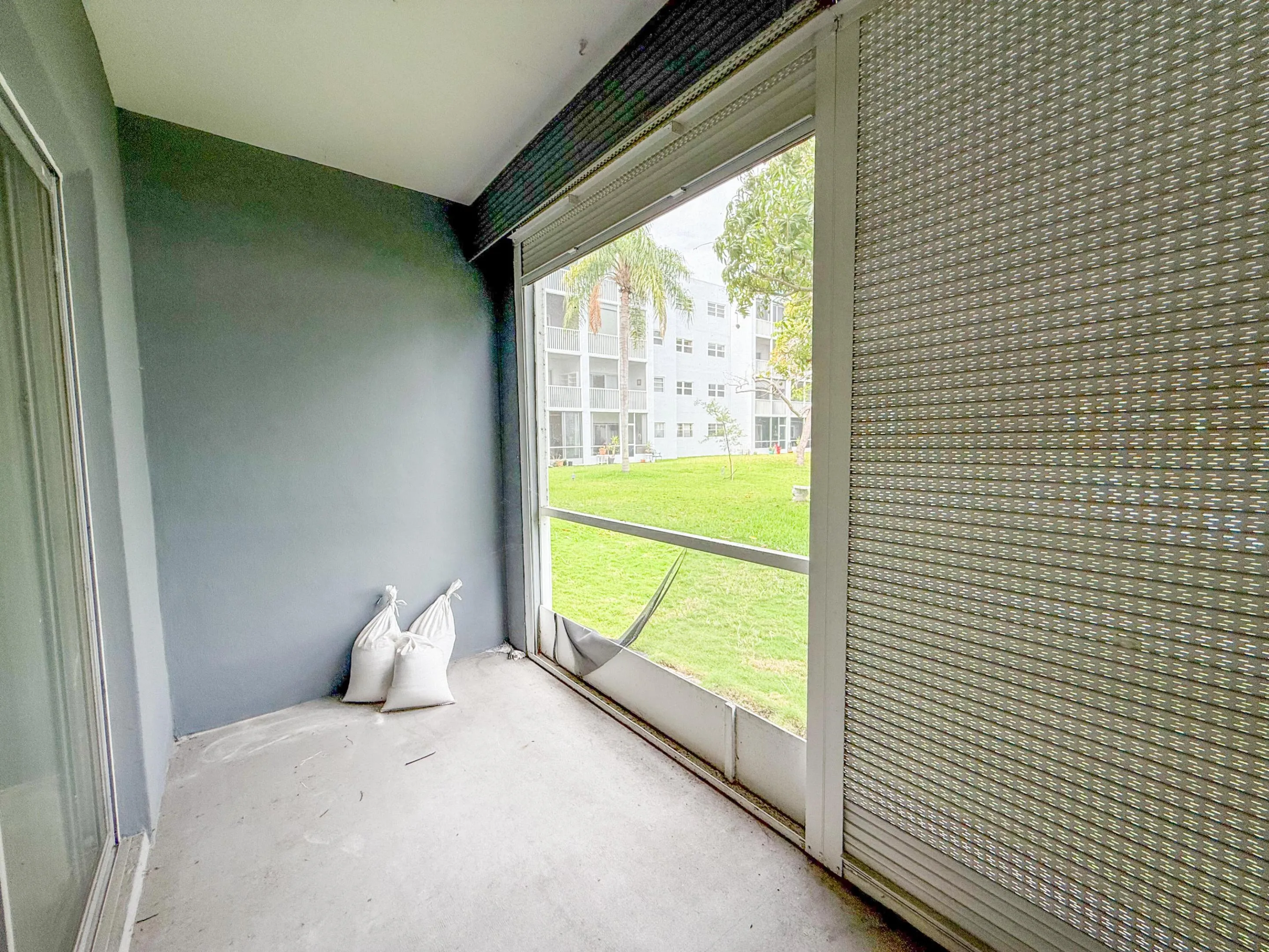 Screened in Patio with lake view