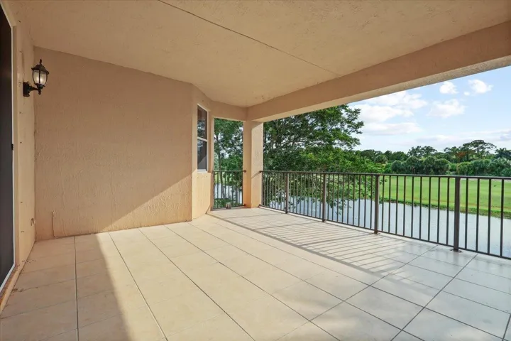 TERRACE FROM MASTER BEDROOM SUITE ON SECOND FLOOR