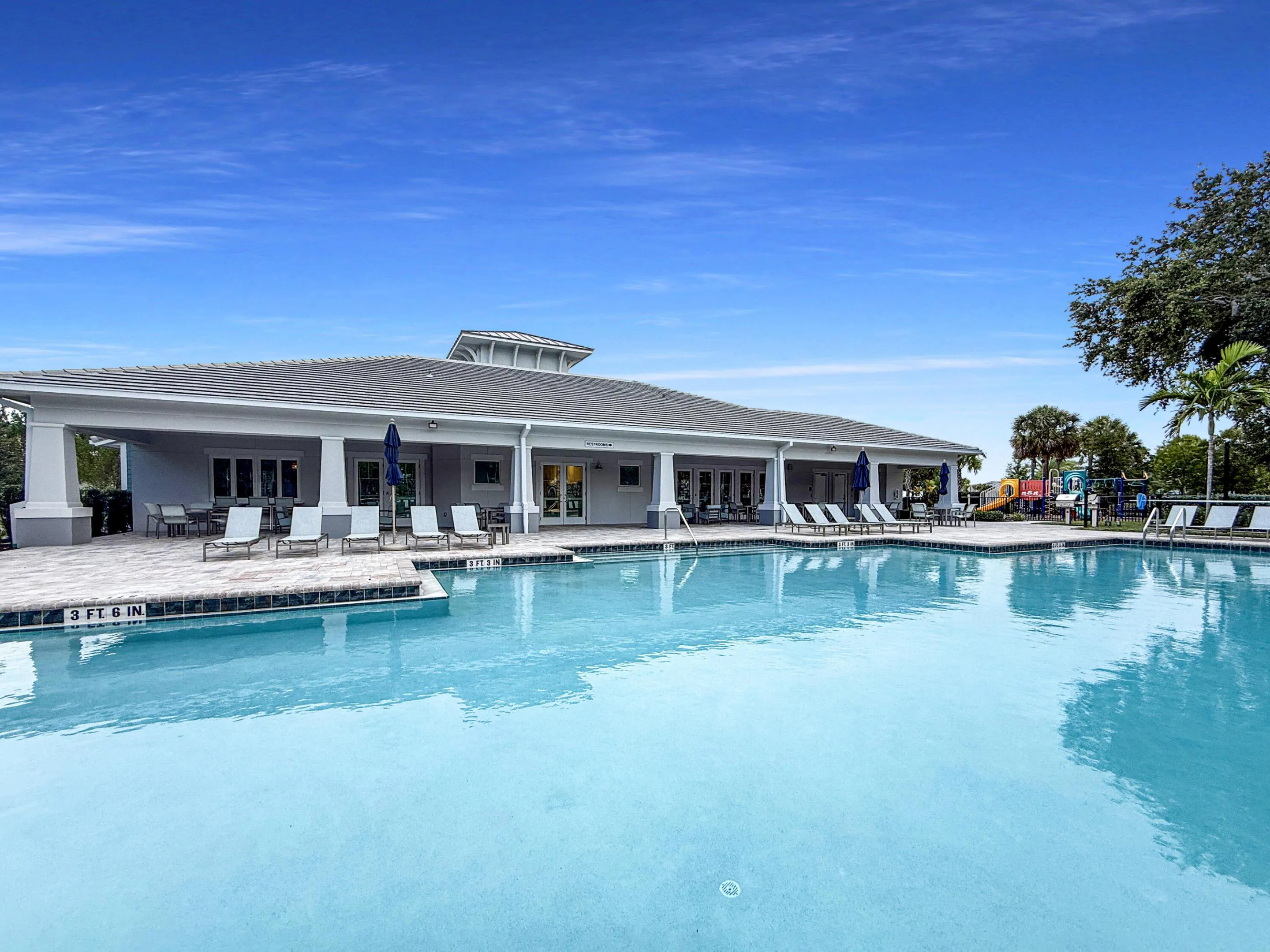 This is the same clubhouse shared by The Enclave, the brand new community