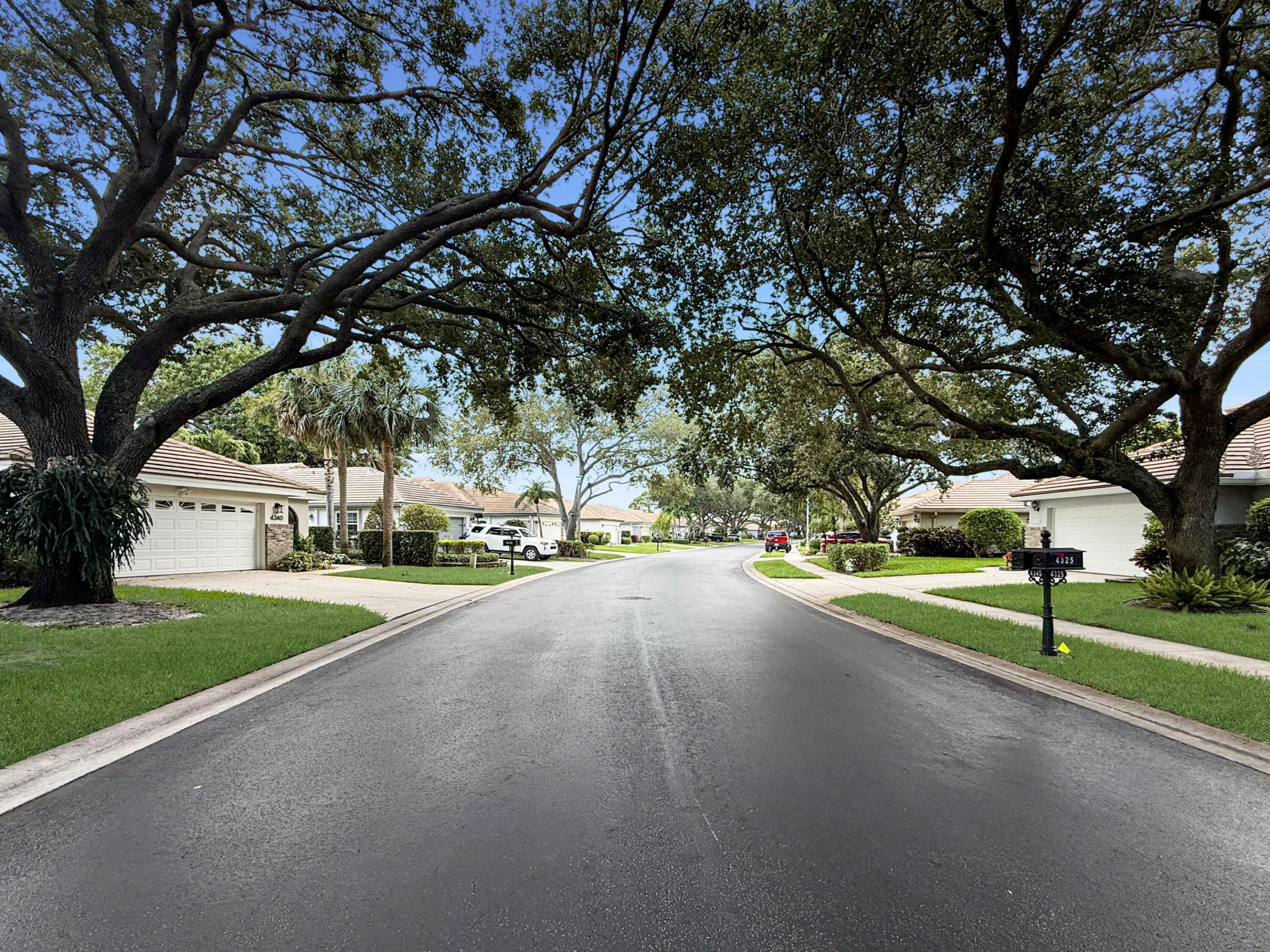 The streets of Sherwood Forrest are beautiful