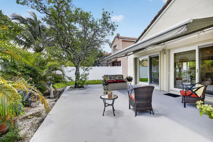 Rear Patio