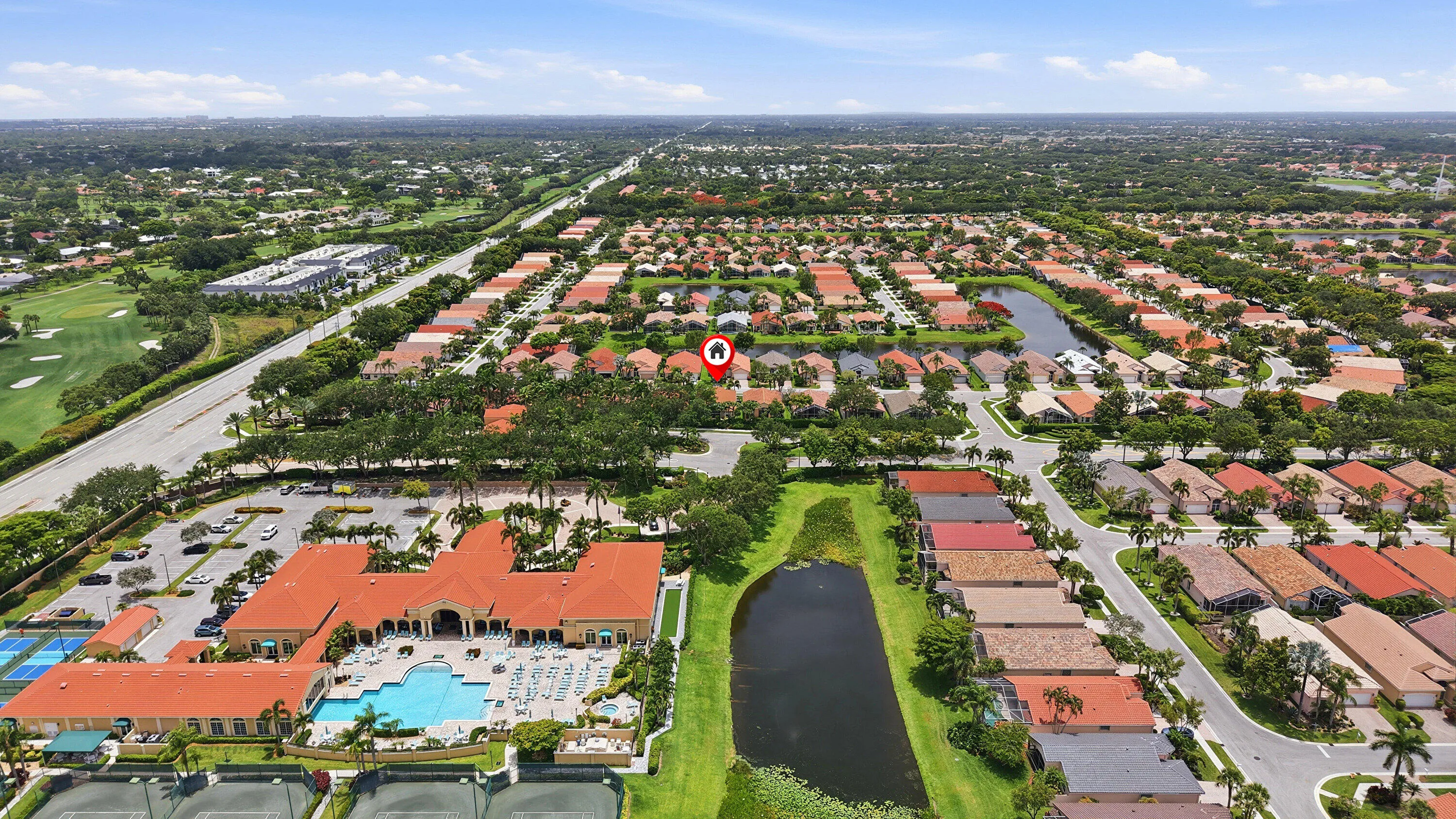 Aerial - Proximity to Clubhouse