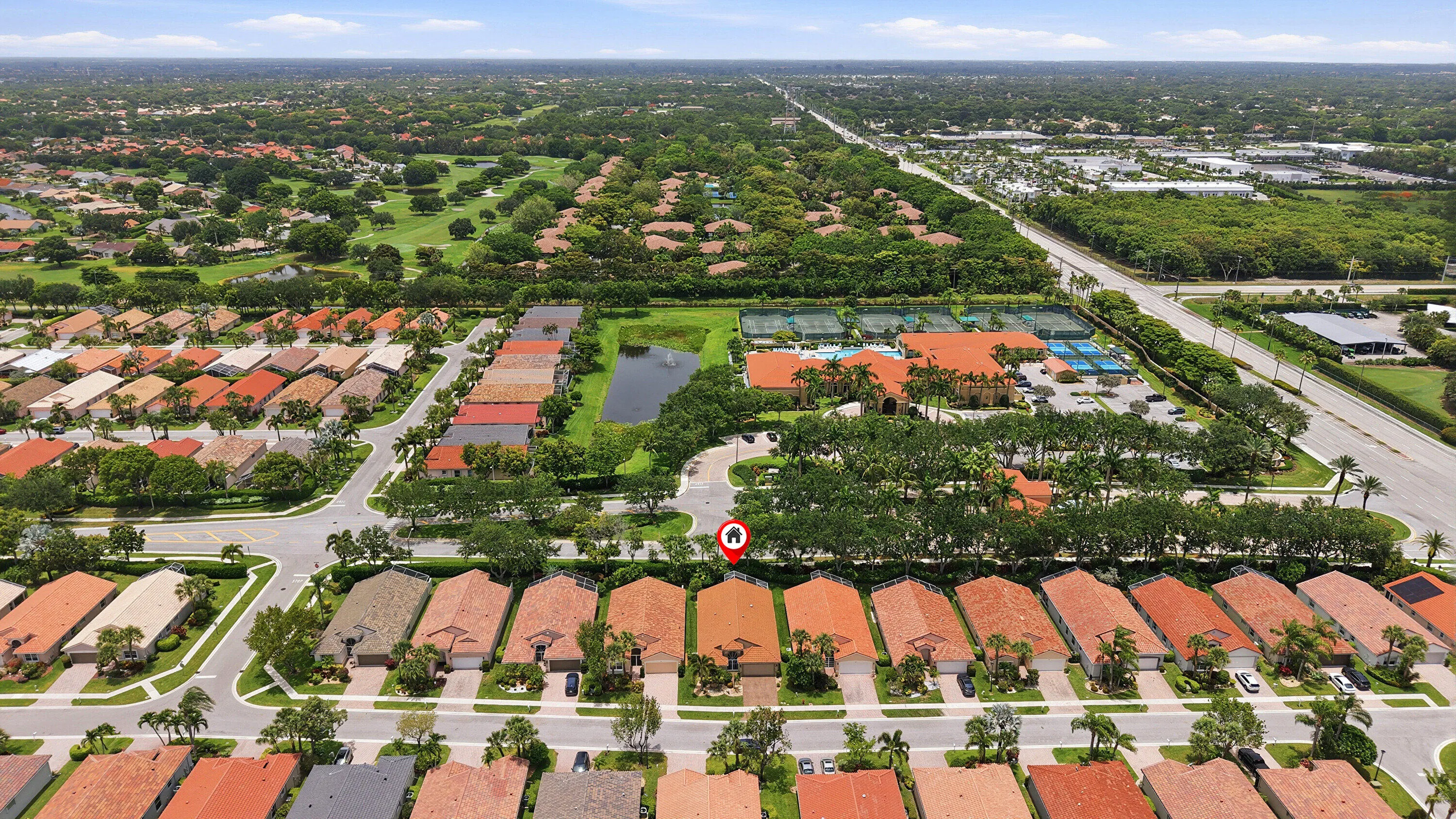 Aerial - Proximity to Clubhouse