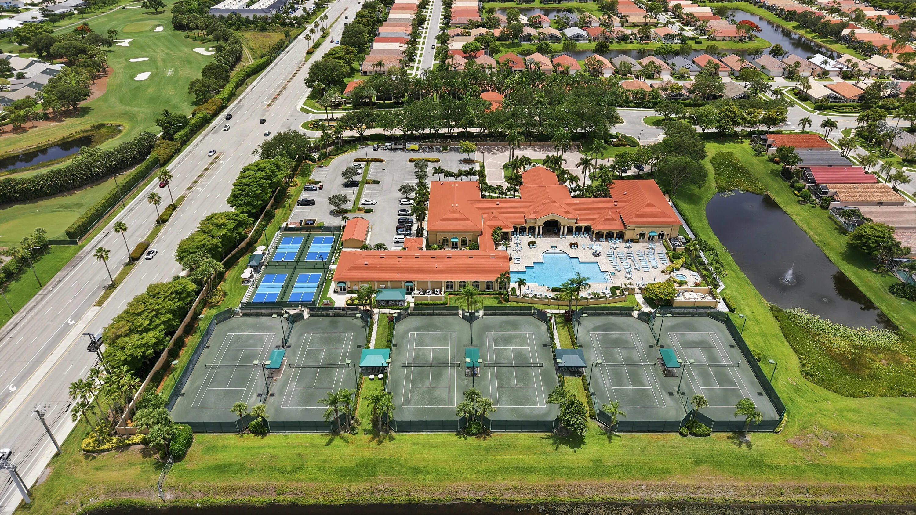 Aerial - Clubhouse