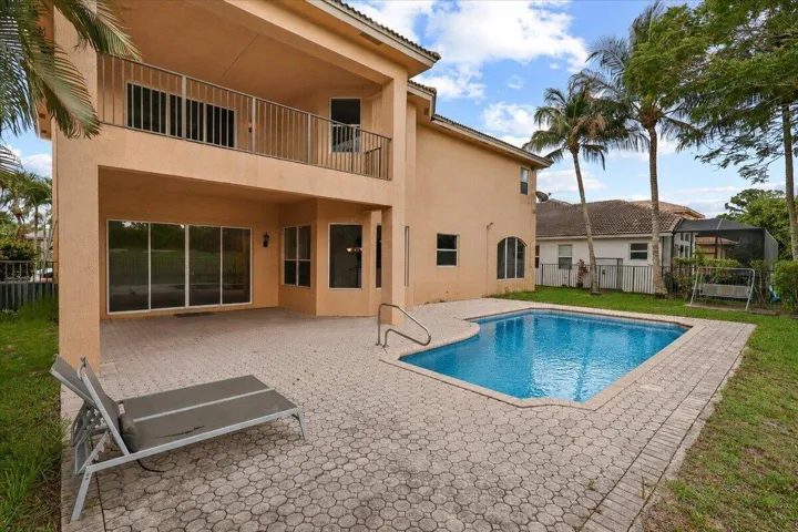 BACKYARD WITH POOL DECK