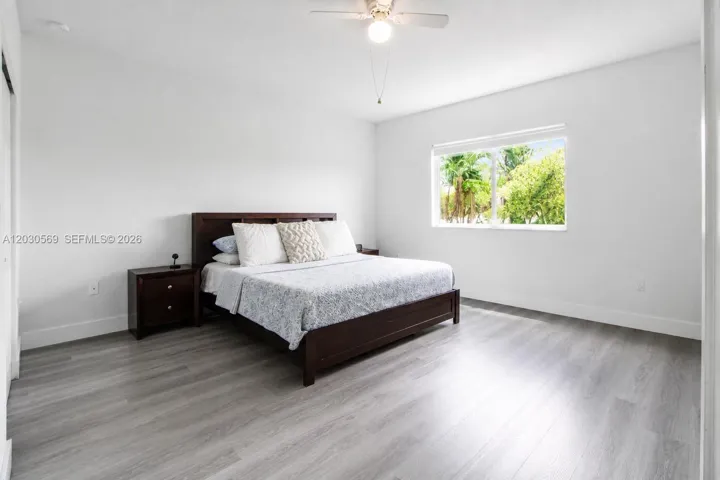 Ample Master Bedroom with Walking Closet.