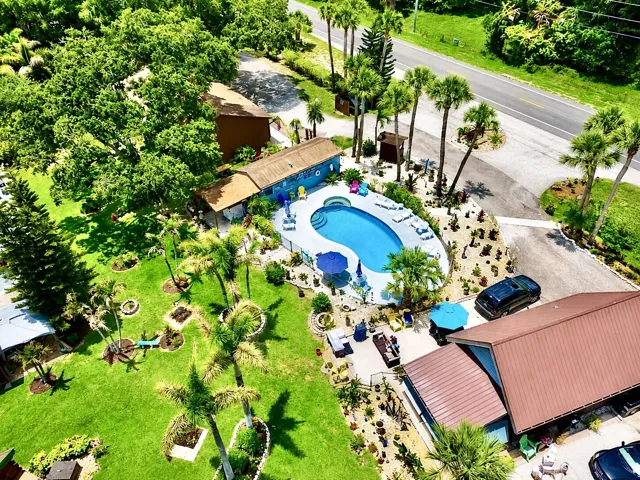 Aerial Pool View