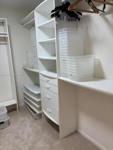 Primary Bedroom Walking Closet