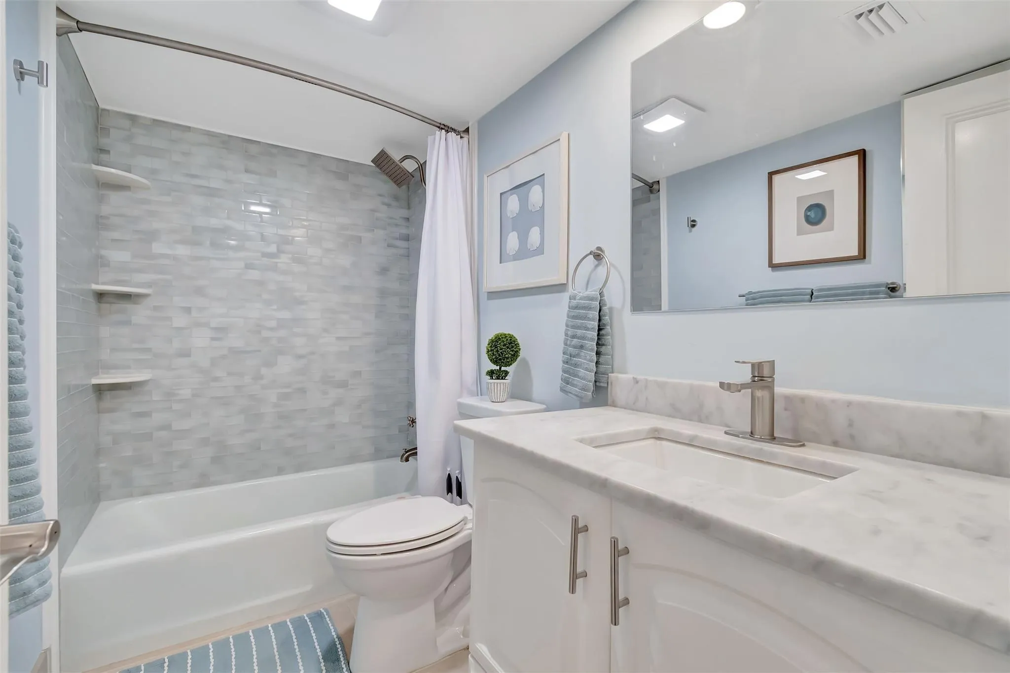 Updated bathroom