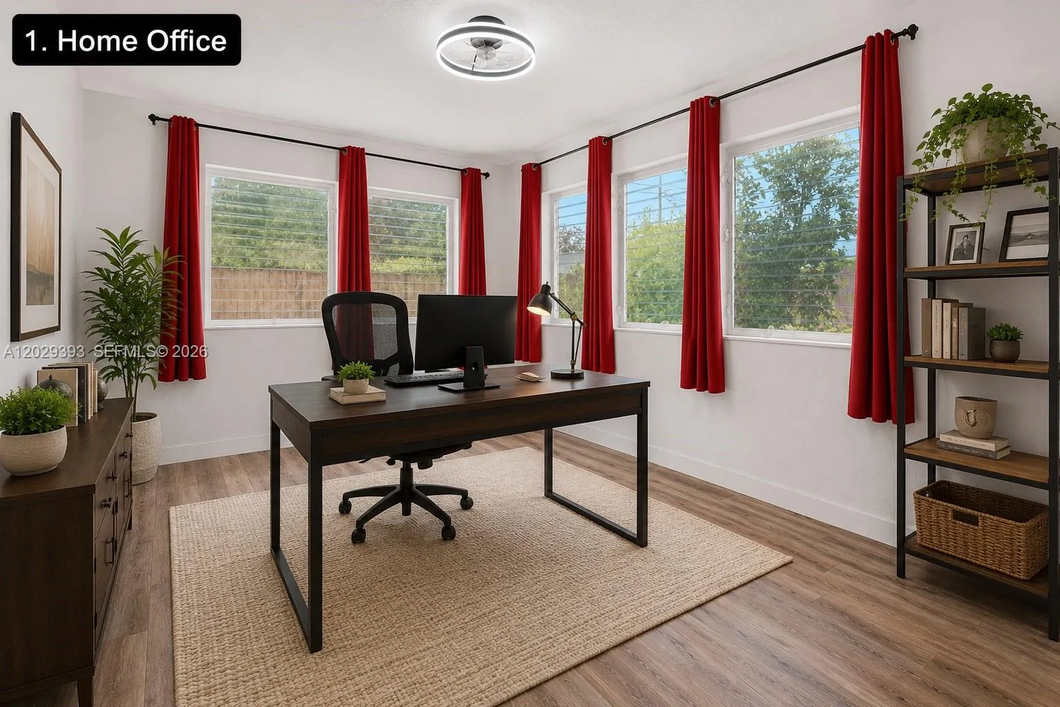 Virtual Staging of Flex Space