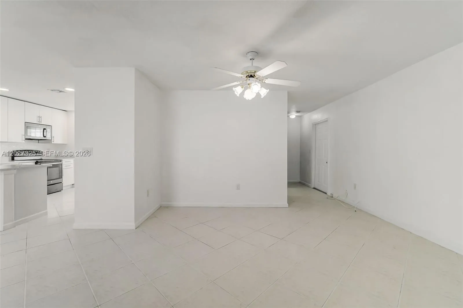 Tiled Living area