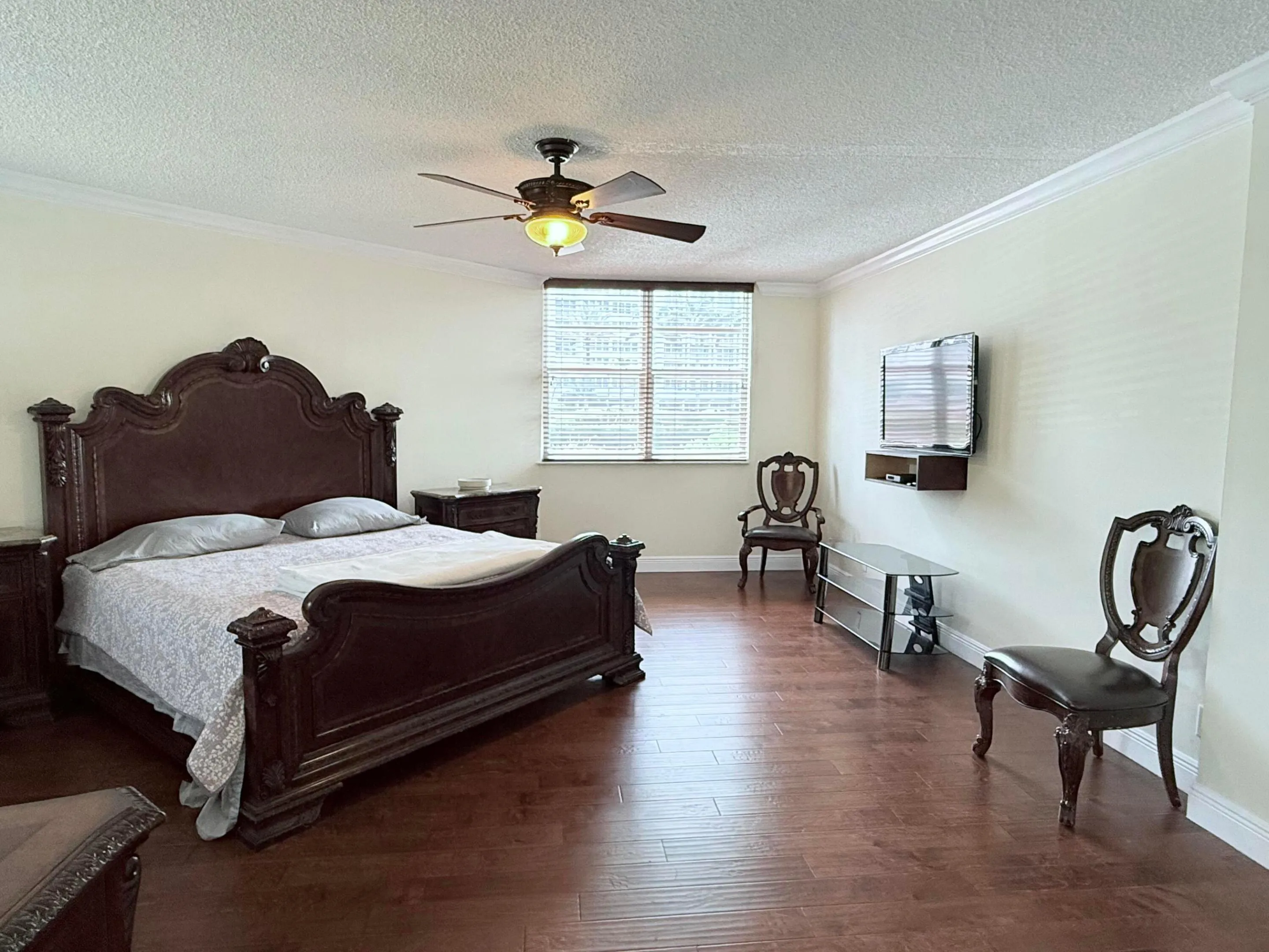 Mahogany wood floors