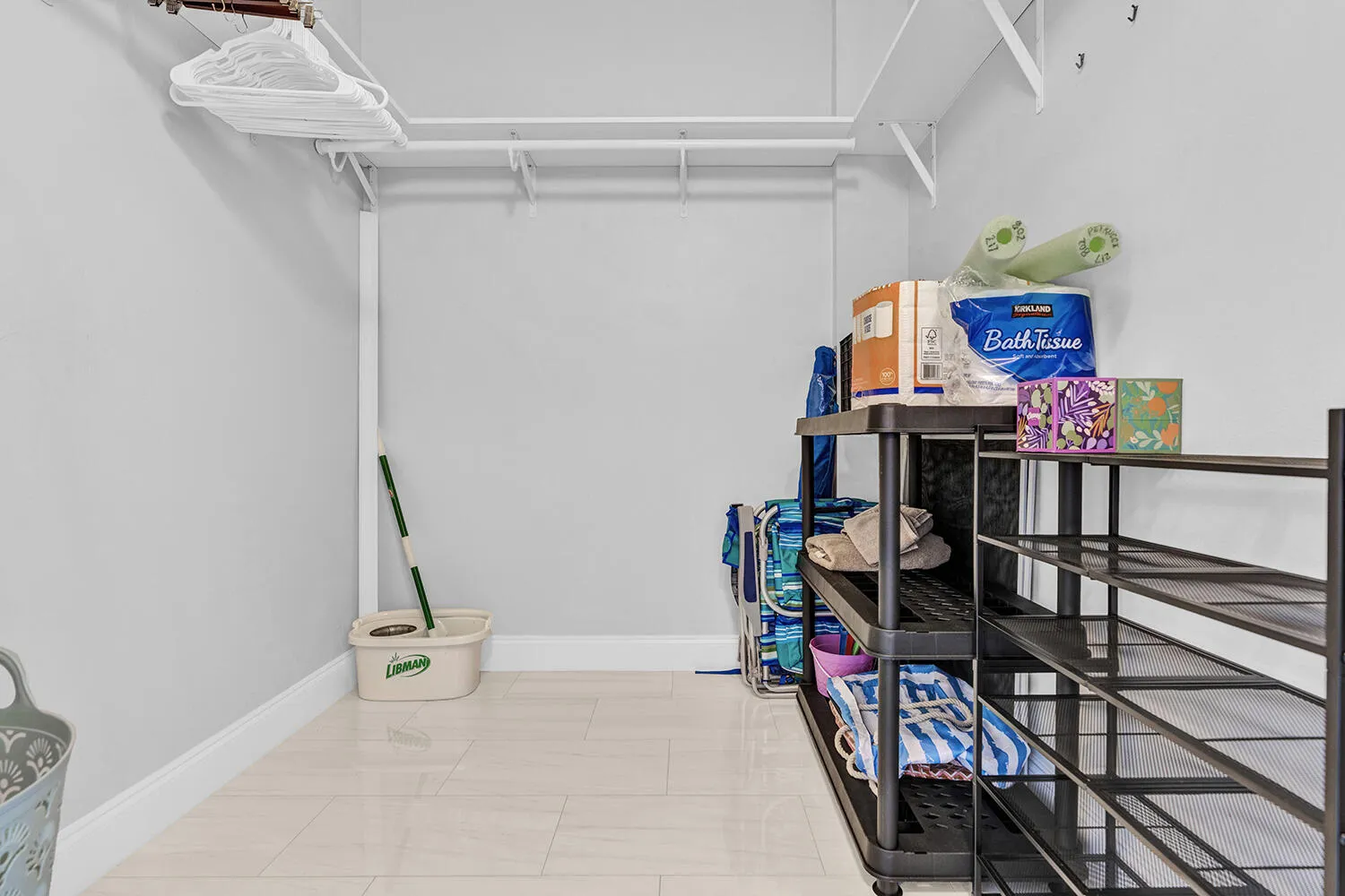 Oversized Primary Walk-in Closet