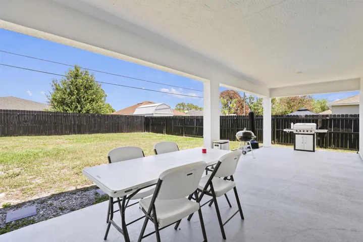rear porch