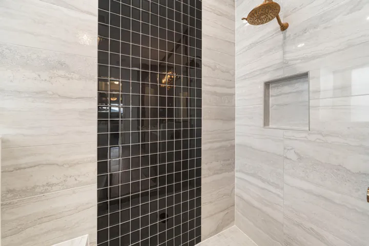 oversized walk-in shower
