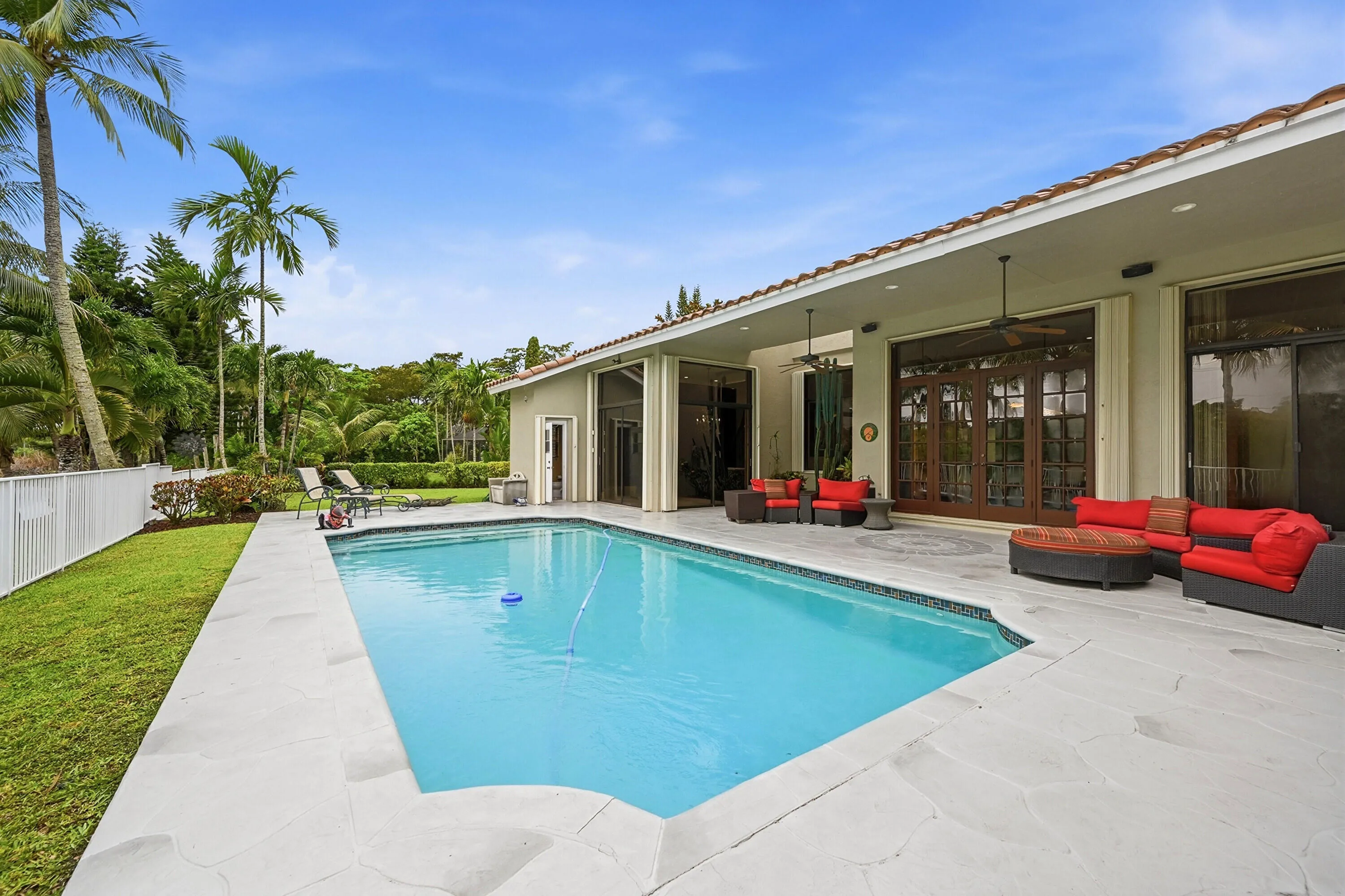 Pool area