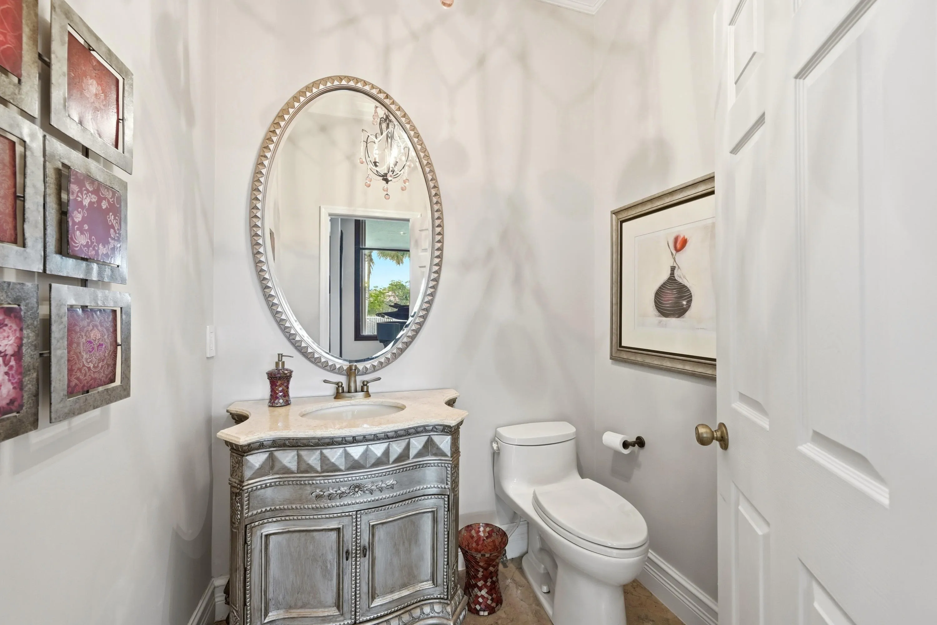 Powder bath
