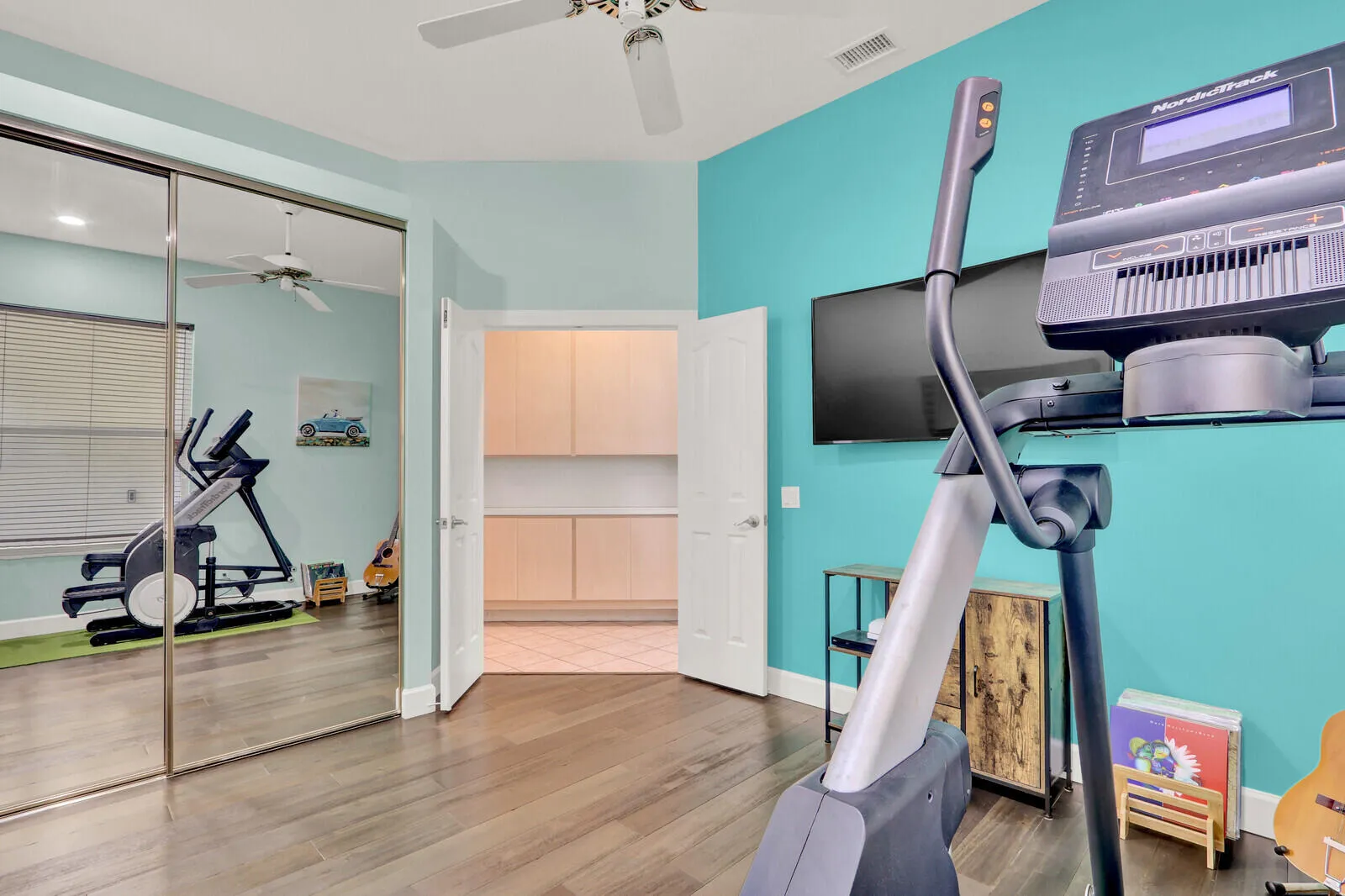 Bedroom/Workout Room