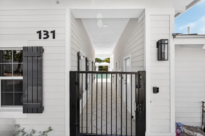 Pool Entrance