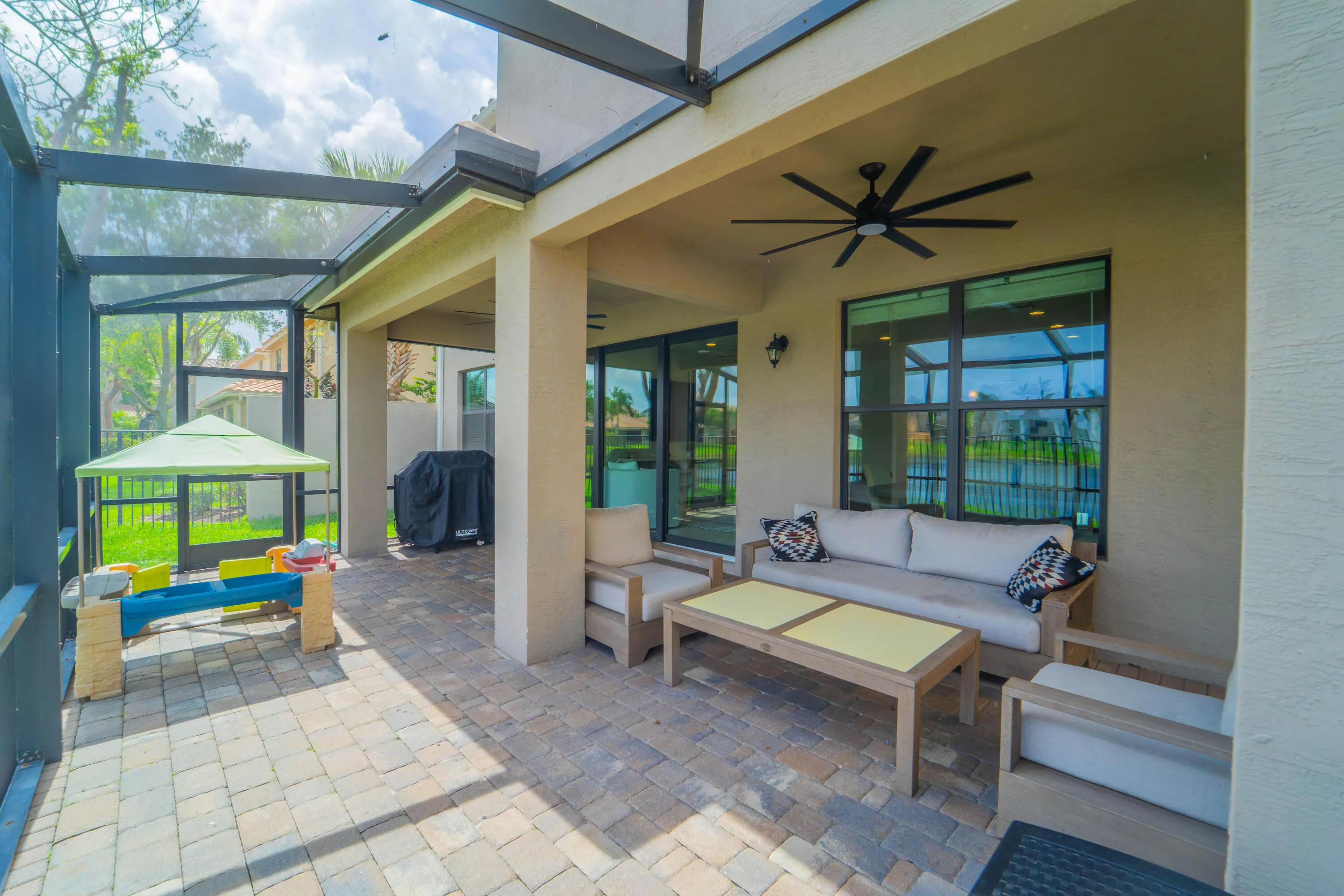 Covered Screened Patio