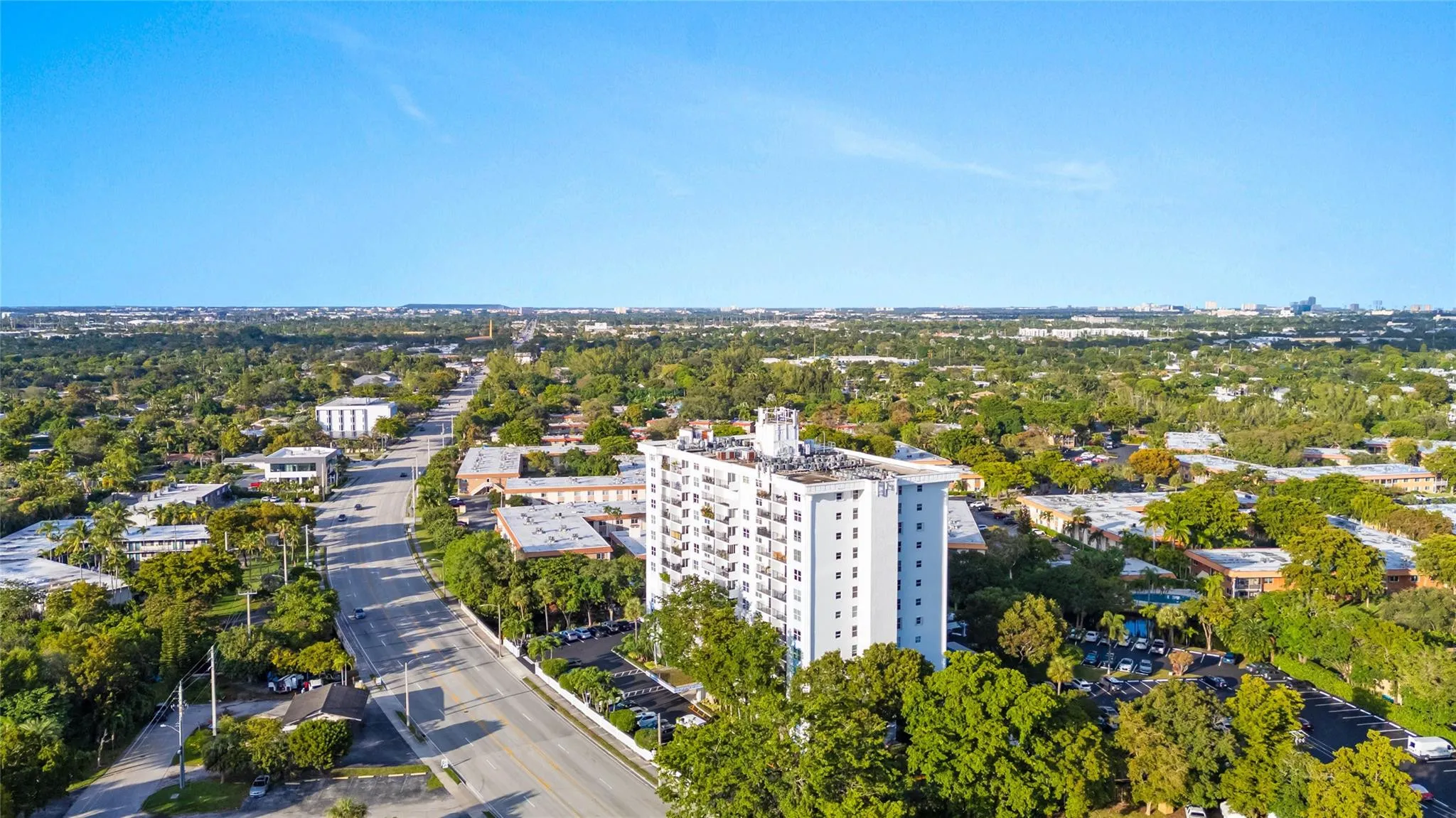 Aerial Of Building