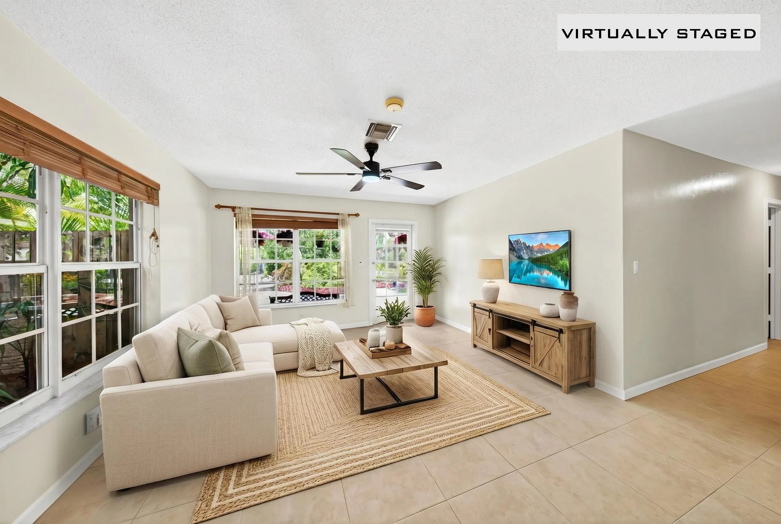 entrance living staged