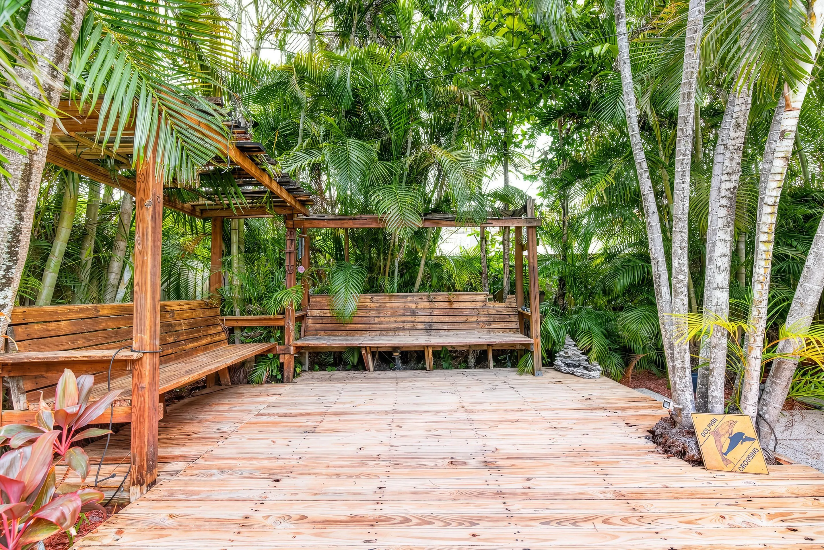 wood deck