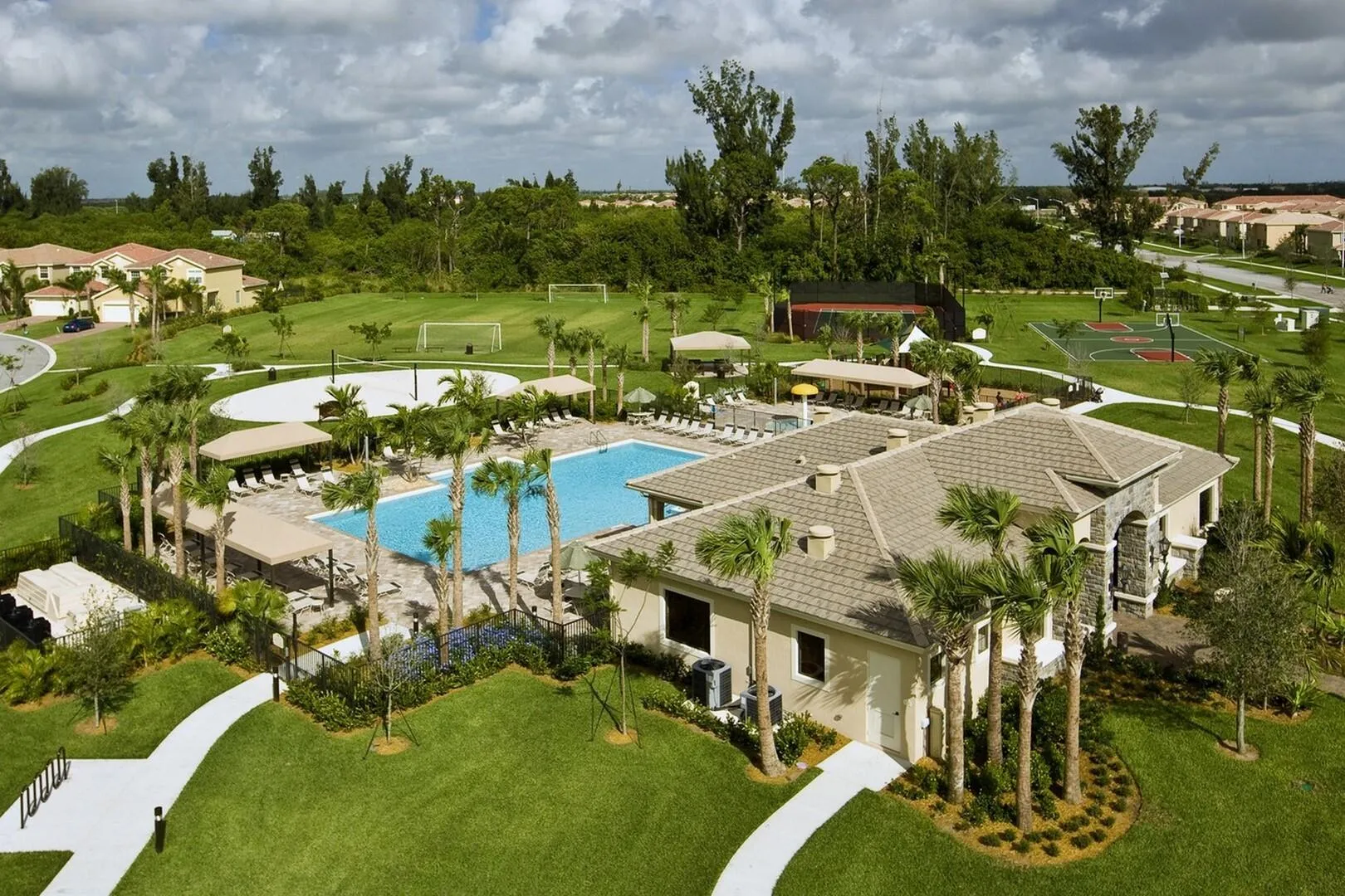 Aerial of Clubhouse