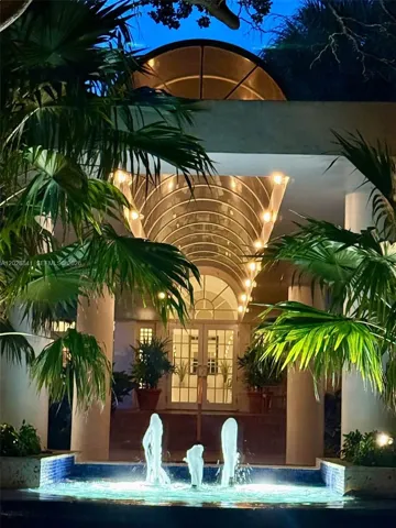 Entrance to the waterfront restaurant overlooking the marina