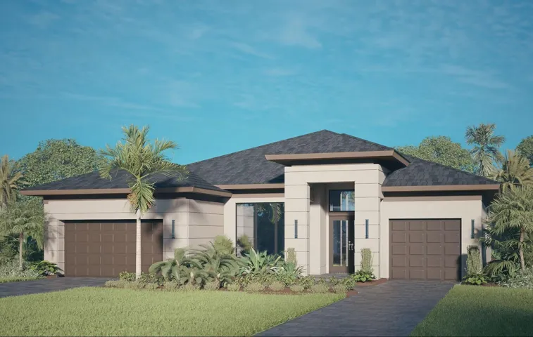 Renata-58 Contemporary Elevation