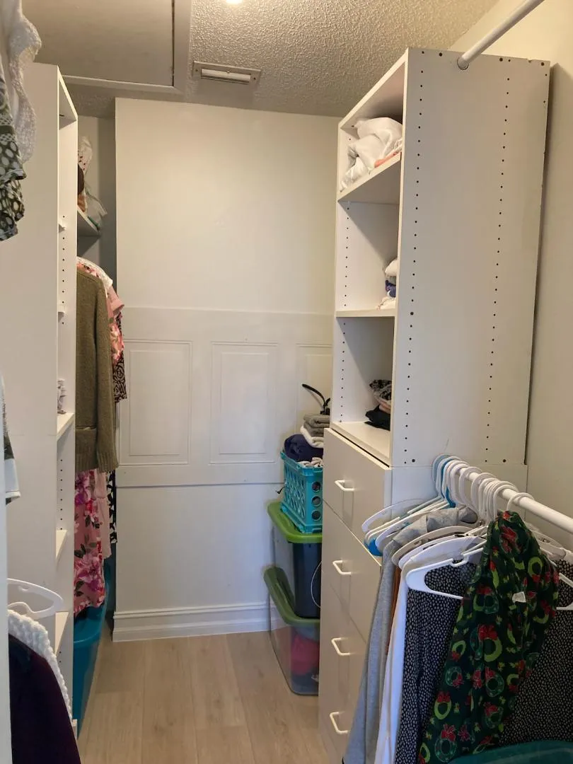 Master Bedroom Walk-in Closet